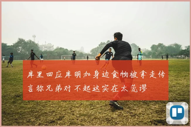 库里回应库明加身边食物被拿走传言称兄弟对不起这实在太荒谬